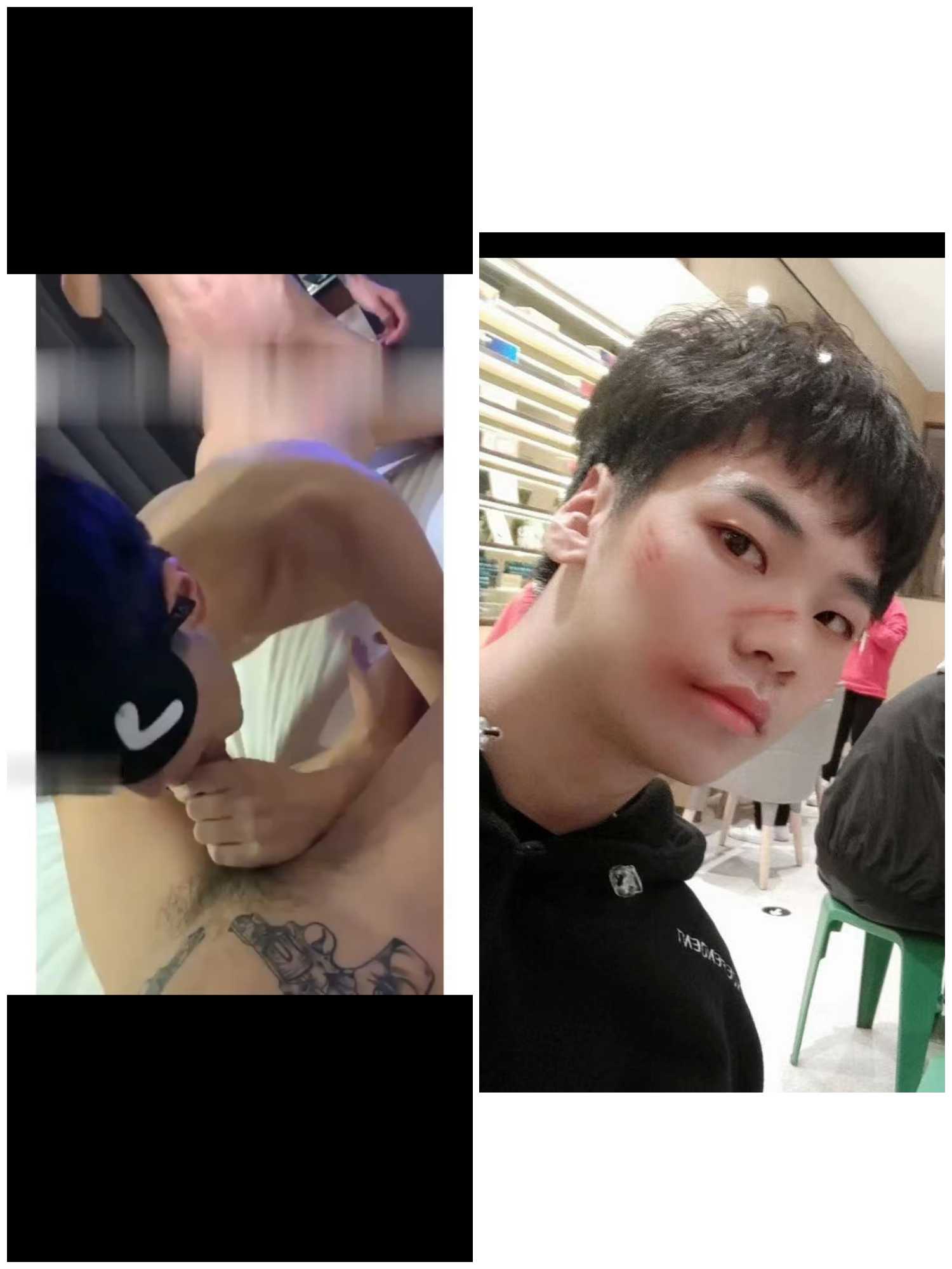 小骚逼被两个爸爸玩，叫的声音很好听啊，最后被操得受不了只能求爸爸了！（3/3）